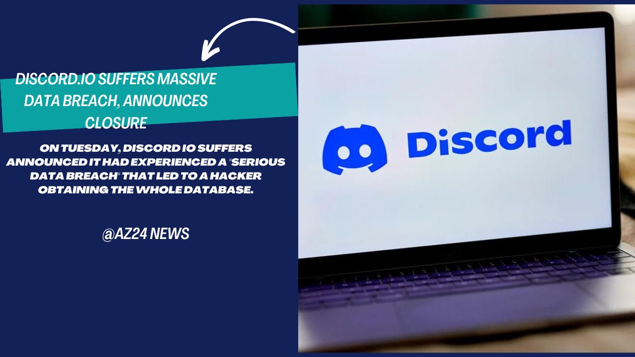 Discord.io suffers massive data breach, announces closure